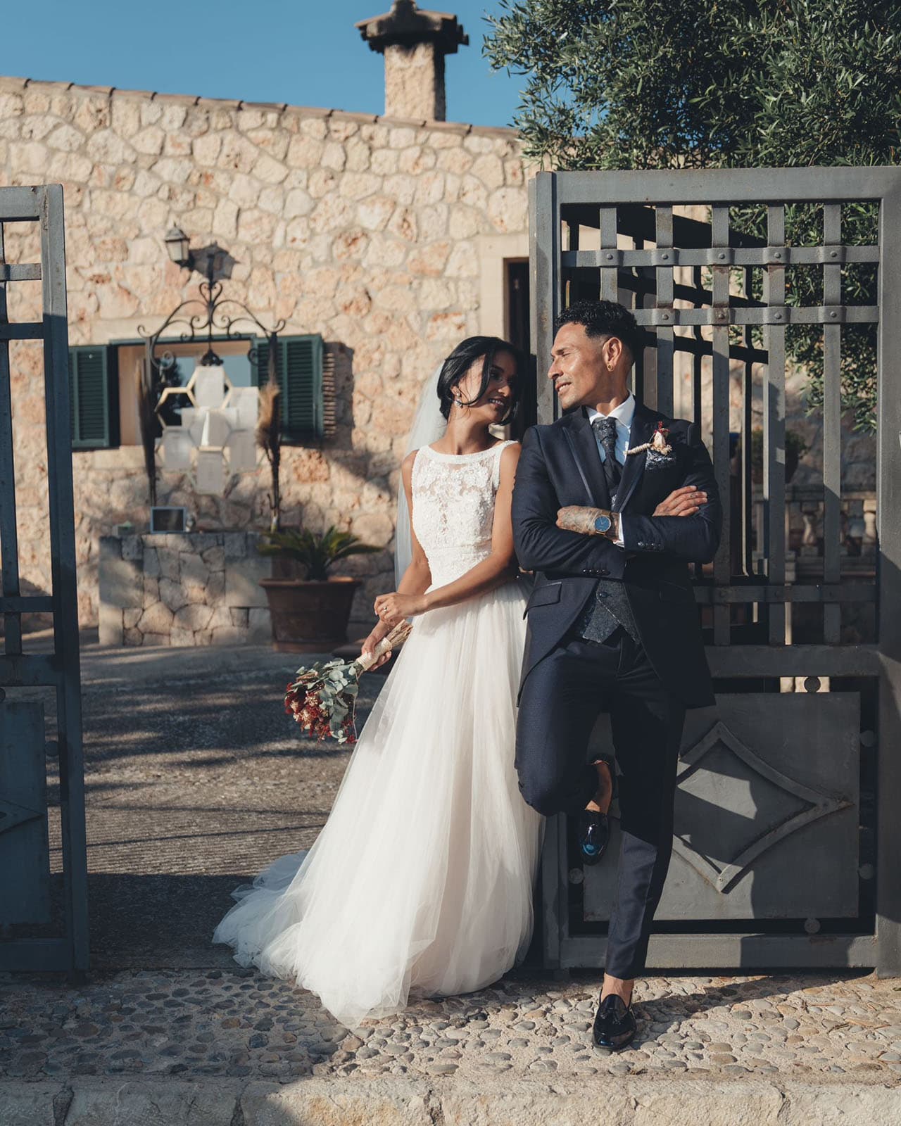 Momento especial previo a la boda